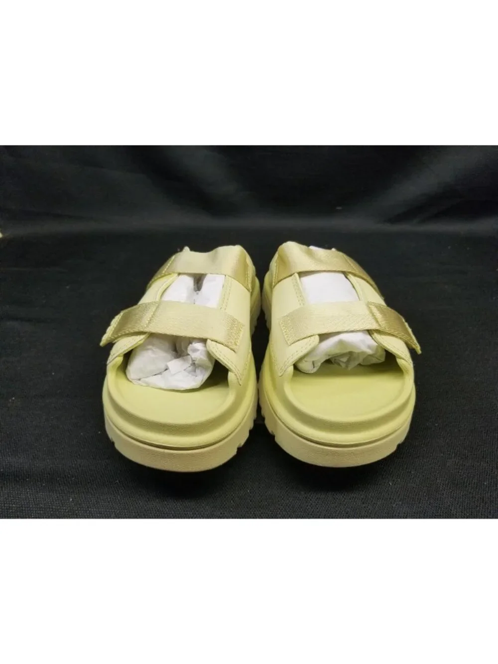 UGG Girls K GoldenGlow Slide Lime Green Size 5 NEW NO BOX!